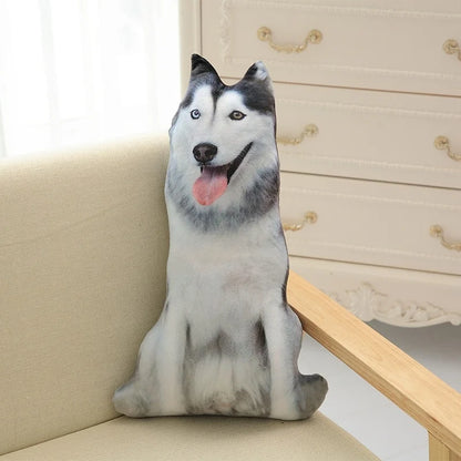 Realistic dog pillow cosplay