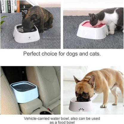 No-Spill Water Dispenser Bowl for dogs.