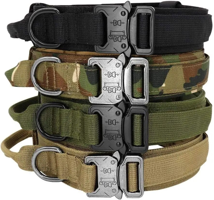 Durable Military Tactical Dog Collar.